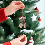 Bulldog Ornament for Christmas Decor and Gifts