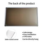 Funny Great Dane Coffee Co. Metal Tin Sign