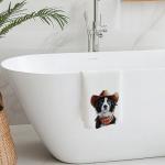 Funny Border Collie Kitchen Towels for Dog Lovers