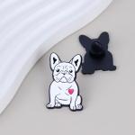 French Bulldog Mom Enamel Pin – Cute Gift