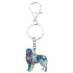 Australian Shepherd Keychain - Sweet Gift Idea