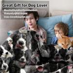 Cozy Border Collie Throw Blanket for Dog Lovers