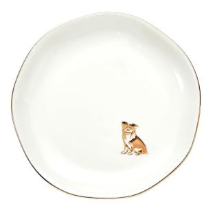 Border Collie Mom Ceramic Ring Dish