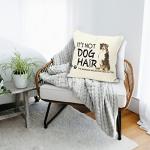 Bernese Mountain Dog Hair Glitter Pillow Cover