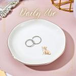 Border Collie Mom Ceramic Ring Dish