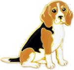 Beagle Enamel Lapel Pin - Perfect Gift for Dog Lovers
