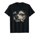 Funny Chihuahua Smoking Meme T-Shirt for Dog Lovers