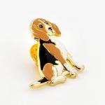 Beagle Enamel Lapel Pin - Perfect Gift for Dog Lovers
