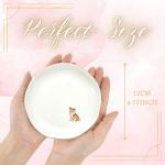 Border Collie Mom Ceramic Ring Dish