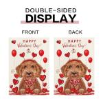 Golden Doodle Seasonal Garden Flags Set of 12