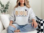 Personalized Doodle Mama Sweatshirt for Dog Lovers