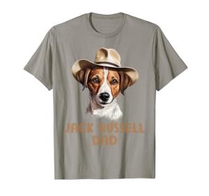 Funny Jack Russell Dad T-Shirt for Dog Lovers