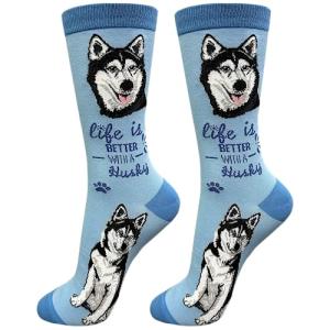 Siberian Husky Lover Socks for Dog Enthusiasts