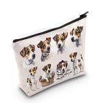 Jack Russell Makeup Bag for Dog Lovers