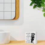 Rottweiler Bathroom Sign - Fun Dog Decor