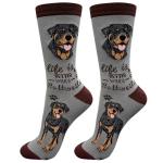 Life is Better with a Rottweiler Socks