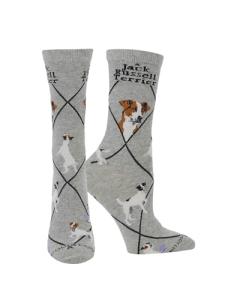 Jack Russell Terrier Crew Socks for Dog Lovers