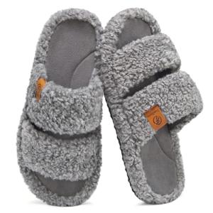 Cozy Memory Foam Slippers for Rescue Dog Lovers