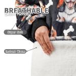 Cozy Basset Hound Wearable Blanket with Pockets