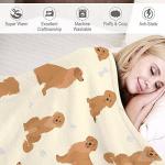 Golden Retriever Themed Fleece Blanket for All