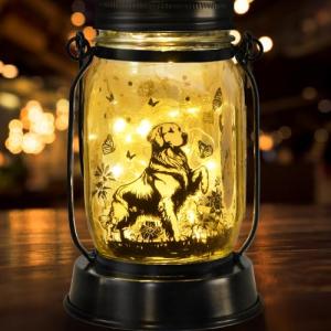 Golden Retriever Solar Lanterns for Dog Lovers