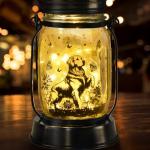 Golden Retriever Solar Lanterns for Dog Lovers