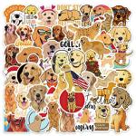 50 Golden Retriever Vinyl Stickers for Any Surface