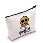 ZJXHPO Golden Doodle Mom Gift Dog Lover Gift Funny Doodle Mama Zipper Pouch Makeup Bag (Doodle Mom)