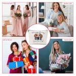 CFGBFDGH Great Dane Gifts Makeup Bag Great Dane Dog Lovers Cosmetic Bag Travel Organizer Bags Makeup Pouch, Christmas Birthday Friendship Animal Lovers Gifts for Women Girls Sisters