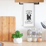 STHTTSW Bathroom Golden Doodle Hand Towels, Funny Goldendoodle Gifts Decorative Hand Towels for Toilet, Dog Lovers Mom Dad Gifts for Women Men, Funny Dog Bathroom Decor, 16x24 Inch