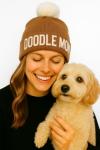 Doodle Mom Pompom Beanie for Dog Lovers