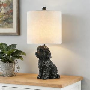 Bronze Doodle Dog Table Lamp for Dog Lovers