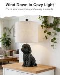 Bronze Doodle Dog Table Lamp for Dog Lovers