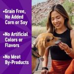 Wellness Puppy Treats, Natural, Training Treat, Grain Free, Crunchy Chicken & Carrot (6 Ounce Bag)