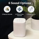 Yogasleep Pawzz White Noise Machine for Dogs, Home & All Pets. with Integrated Bark Sensor, 6 Automatic Relaxing Natural Sounds, Help Keep Pets Calm, Anti-Barking with Training, Noise Canceling