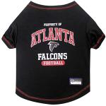 NFL Atlanta Falcons Dog T-Shirt for Pets, Size Large. Officially Licensed Pet Shirt with Team Logo, Soft Stretchable Comfort Fit Apparel for Dogs & Cats