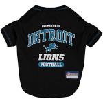 NFL Detroit Lions Dog T-Shirt for Pets, Size Medium. Officially Licensed Pet Shirt with Team Logo, Soft Stretchable Comfort Fit Apparel for Dogs & Cats