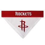 NBA Dog Bandana - Houston Rockets Reversible Pet Bandana. 2 Sided Home & Away Sports Bandana with a PREMIUM Embroidery TEAM Logo, Small/Medium