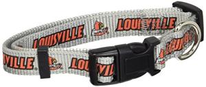 Pet Goods NCAA Louisville Cardinals Dog Collar, Medium