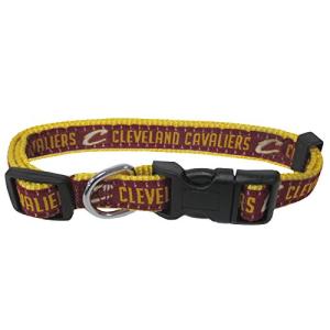 NBA CLEVELAND CAVALIERS Dog Collar, Size Medium. Best Pet Collar for all Sports Fans