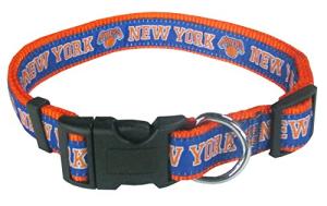 NBA NEW YORK KNICKS Dog Collar, Size Small. Best Pet Collar for all Sports Fans