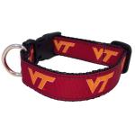 NCAA Virginia Tech Hokies Dog Collar (Team Color, Medium)