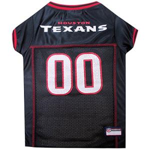 Houston Texans NFL Dog Jersey, XX-Large. Best Football Jersey Costume for Dogs