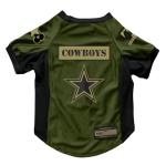 Littlearth NFL Valor Pet Stretch Jersey Dallas Cowboys