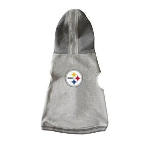 Littlearth NFL Pittsburgh Steelers Team Dog Crew Neck, Medium, Black