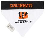 Zubaz NFL Team Reversible Pet Bandana for Dogs & Cats, Cincinnati Bengals, Large/X-Large