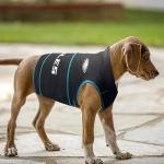 NFL Philadelphia Eagles Dog Shirt Calming Soothing Solution Vest for Dogs/Cats with Fears, Fireworks, Loud Noises, Dark, Lonely Keeps Dogs Calm Feeling Safe, Relaxing Jacket, Medium