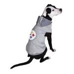 Littlearth NFL Pittsburgh Steelers Team Dog Crew Neck, Medium, Black