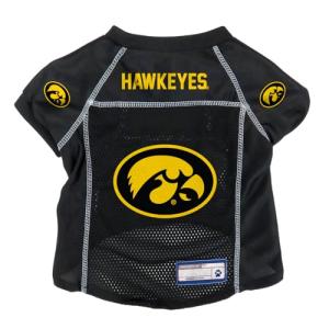 Littlearth NCAA Iowa Hawkeyes Basic Pet Jersey, Team Color, X-Large