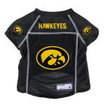 Littlearth NCAA Iowa Hawkeyes Basic Pet Jersey, Team Color, X-Large